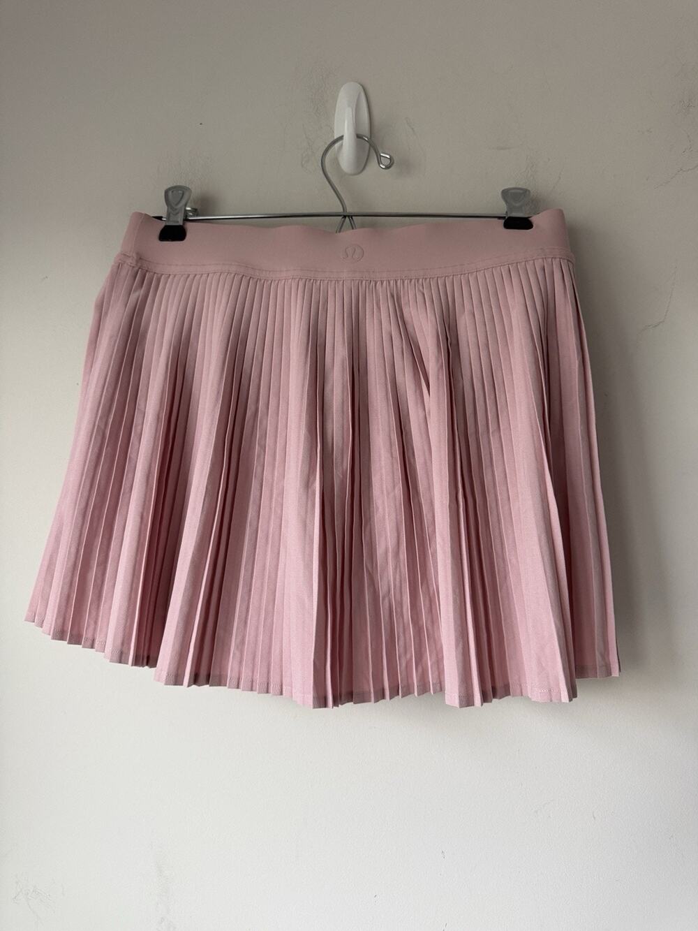 Lululemon Varsity High-Rise Pleated Tennis Skirt Size 6 Pink 12.5” Inseam 3”